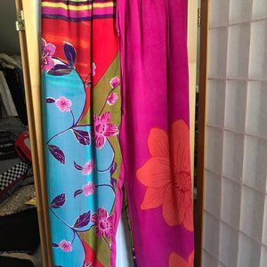 Pants set with scarf